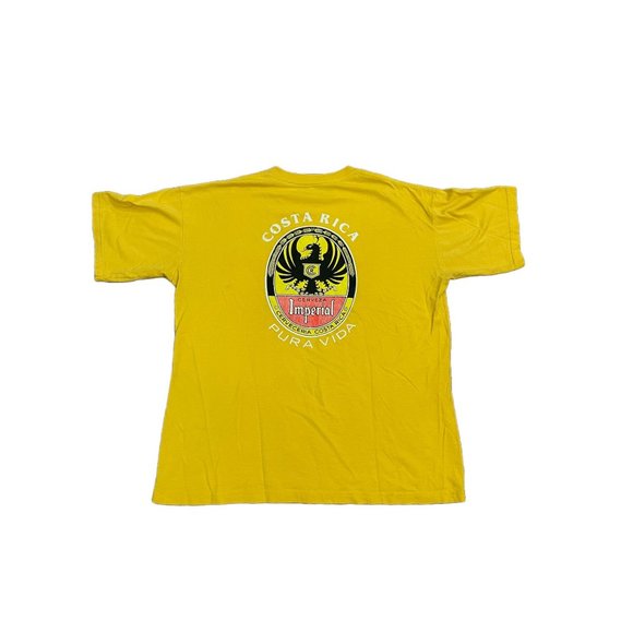 Imperial Shirts Vintage Rare Costa Rica Imperial Cerveza Beer T